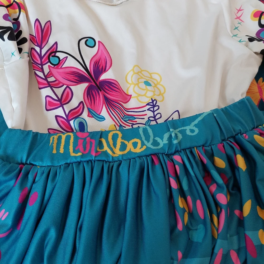 Encanto Mirabel Kids Costume with Purse - Picture 10 of 11